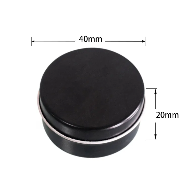 hot-sell box tin metal wax candle small round tin candle container can price