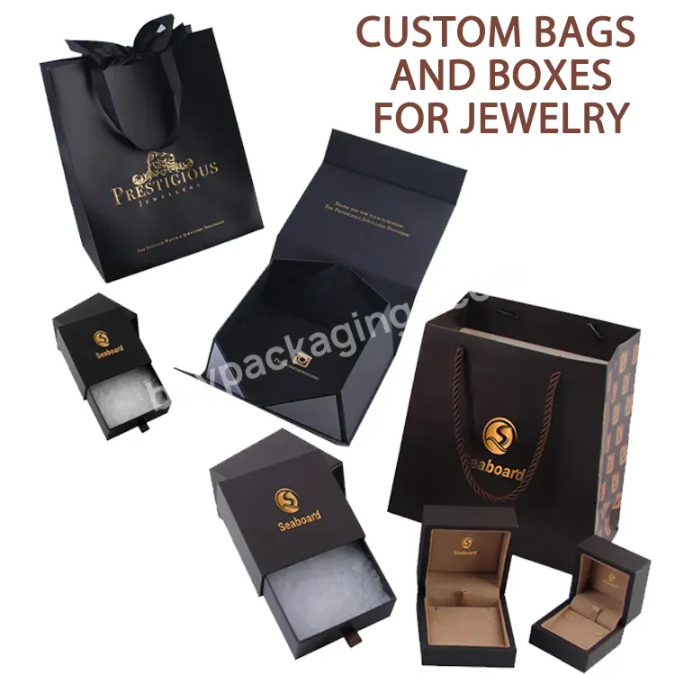 Hot Sell Jewelry Paper Bag Clothing Gift Bag Jewelry Bags With Logo Custom