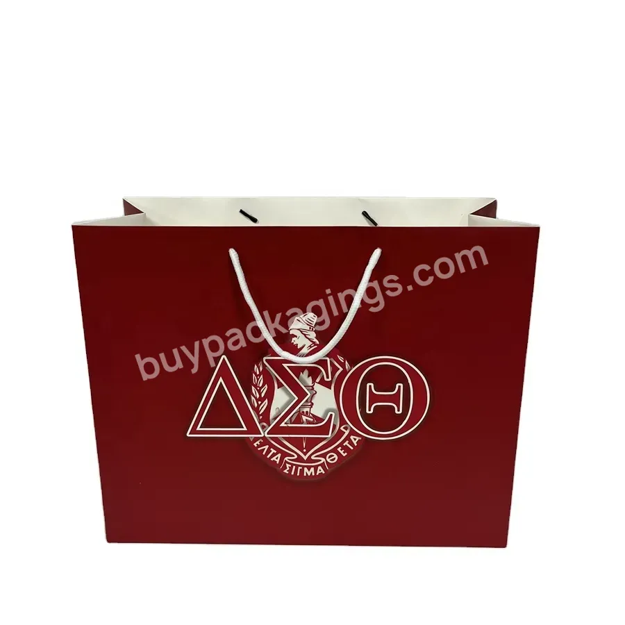 Hot Sell Own Logo Custom Paper Bags Packaging Recyclable Paper Bag