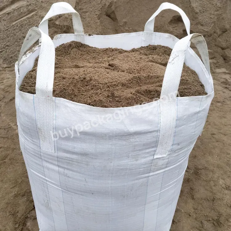 Hot Selling 1 Ton Bulk Bags For Sale Big Bags 1000kg With Special Handle - Buy Big Building Bag,Construction Jumbo Bag,1000 Kg Un Jumbo Bag.