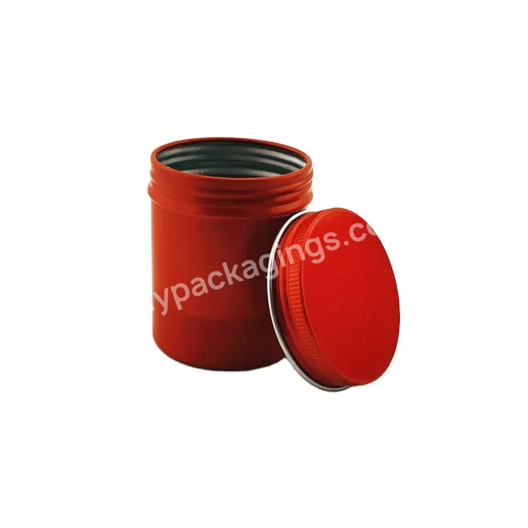 Hot Selling 100ml Aluminum Can With Customized Color Aluminum Tin Jar For Paste Cream