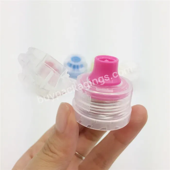 Hot Selling 28 38mm Sports Water Cap No Spill Plastic Flip Top Proof Cap 1810 1881 Pco Lid Manufacturer/wholesale