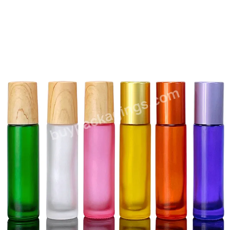 Hot Selling 3ml 5ml 10ml 12ml Empty Essential Oil Perfume Cosmetic Glass Roll On Bottle With Roller Ball