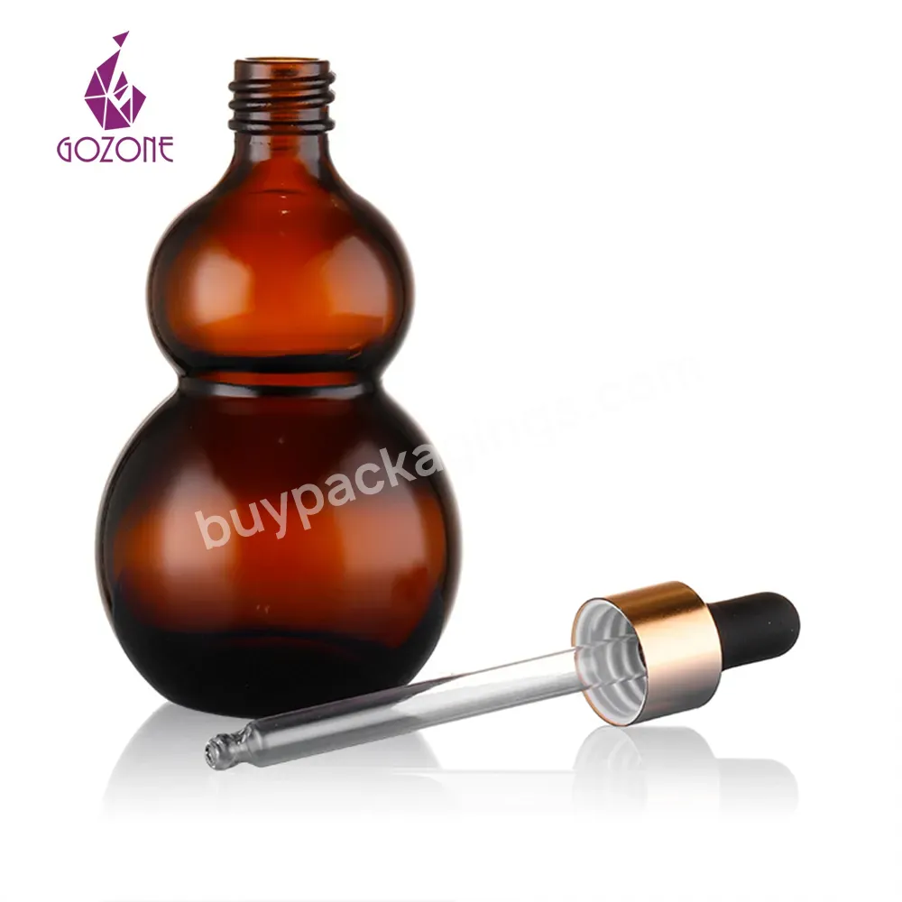 Hot Selling 50ml 100ml Glass Dropper Bottle Unique Dropper Bottle 30ml Amber Dropper Bottle