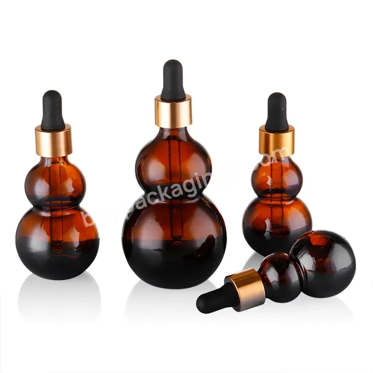 Hot Selling 50ml 100ml Glass Dropper Bottle Unique Dropper Bottle 30ml Amber Dropper Bottle