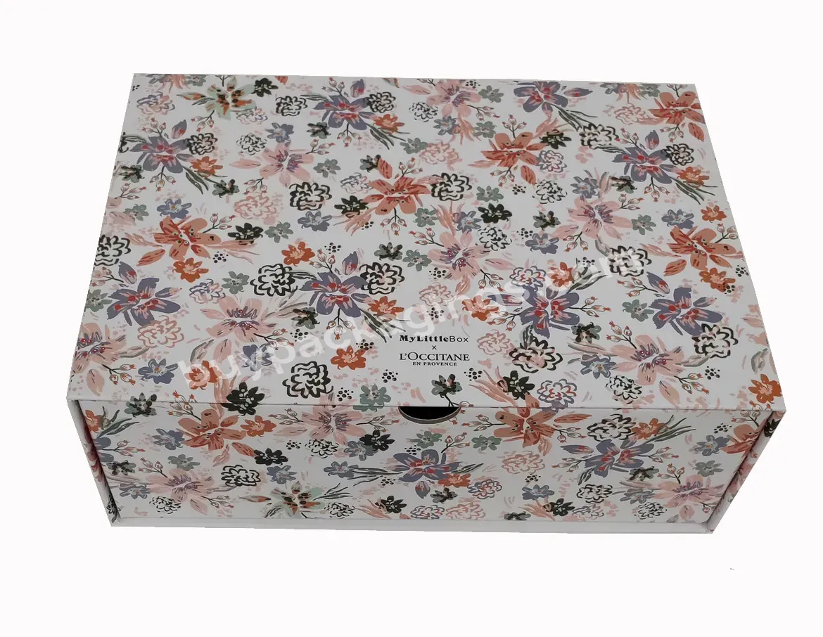 Hot Selling Boutique Box Gift Box Independent Cover And Bottom Box Pattern To Send People Must-have