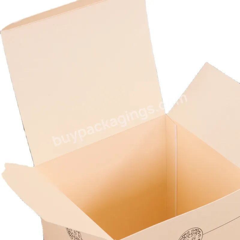 Hot Selling Cheap White Cardboard Paper Custom Paper Box Printed Candle Packaging Paper Boxes
