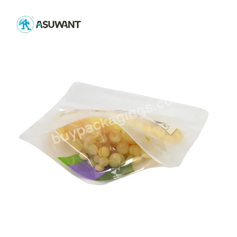 Hot Selling Cosmetic With Plastic Bag Zipper Mylar Bags For Food Storage