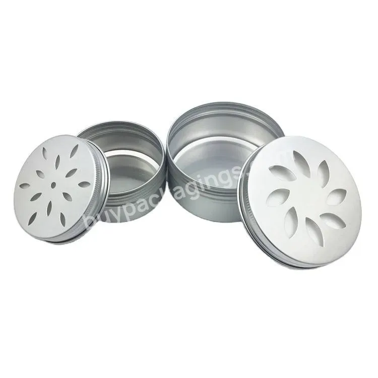 Hot Selling Custom 50g 100g Carved Screw Can Engraving Aluminum Tins Packaging