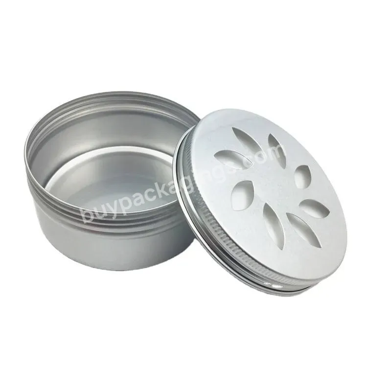 Hot Selling Custom 50g 100g Carved Screw Can Engraving Aluminum Tins Packaging