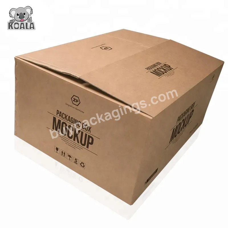 Hot Selling Custom Large 5 Layers Logo Brand Printed Kraft Paper Shipping Delivery Big Carton Box
