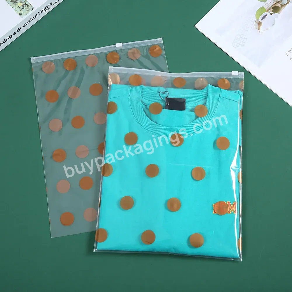 Hot Selling Custom Logo Size Frosted Plastic Bag Printable Reusable Shopping Bag With Zipper