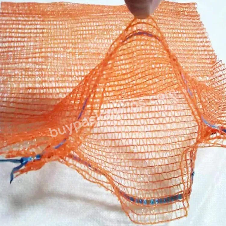 Hot Selling Custom Nylon Potato Onion Breathable Mesh Bag Orange Vegetable Packaging Woven Net Bag Mesh Bag For Oranges