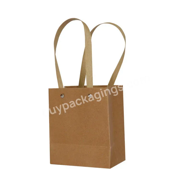 Hot Selling Custom Print Logo Luxury Shopping Paper Bag With Handle Recycled Gift Packaging Paper Bags