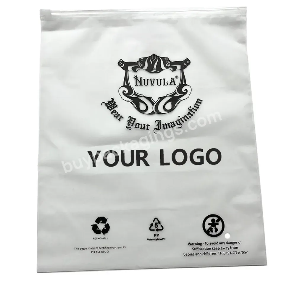 Hot Selling Customized Clothes Packaging Plastic Bag With Logo Print