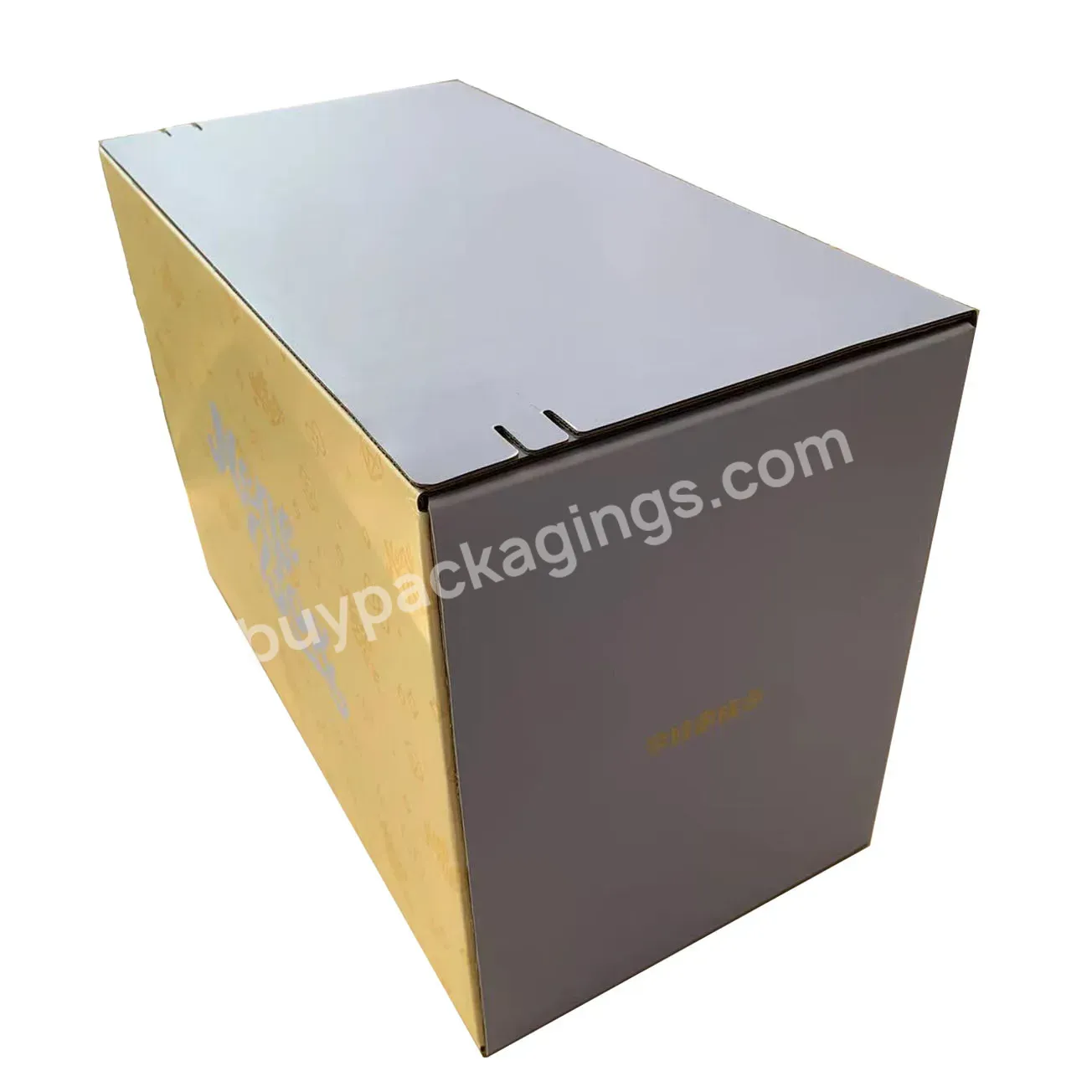 Hot Selling Customized Corrugated Packaging Carton Boxes Environment Production Recycle Paper Box With Logo