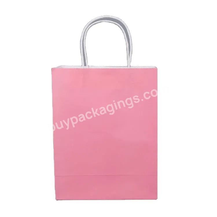 Hot Selling Eco-friendly Customized Take Away Food / Fashion Shopping Bag High Quality Craft Paper Bags Wholesale
