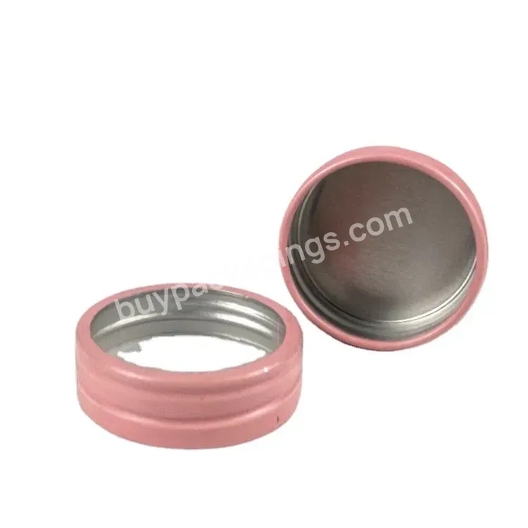 Hot Selling Empty Cosmetic Metal Tin Jars Aluminum Metal Cans For Cosmetic Cream Balm Jars