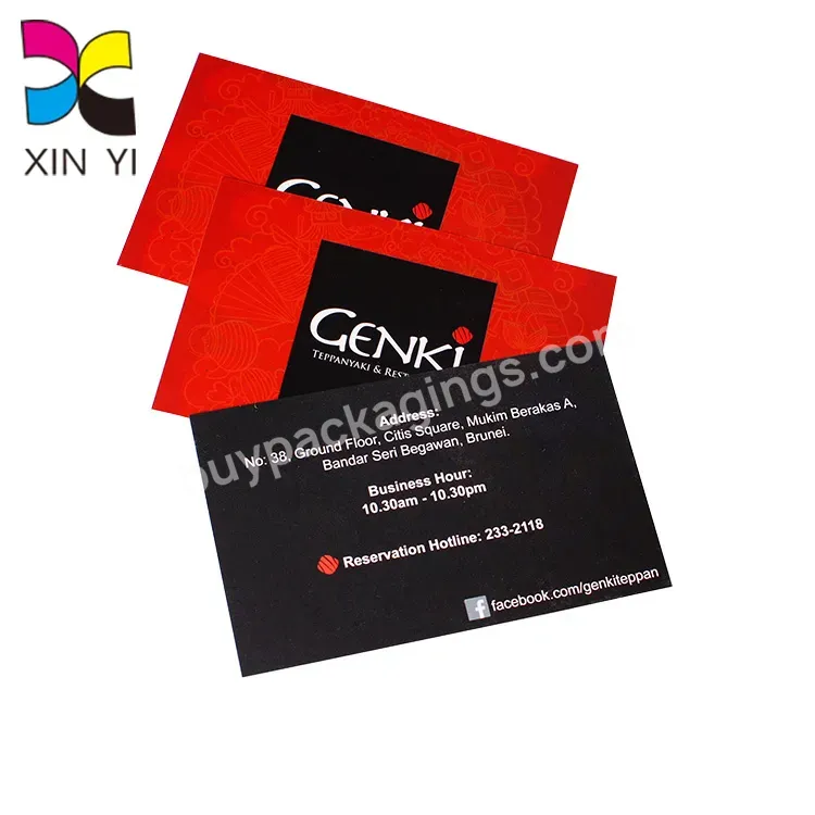 Hot Selling Excellent Quality Business Card Fancy Paper Business Card Printing