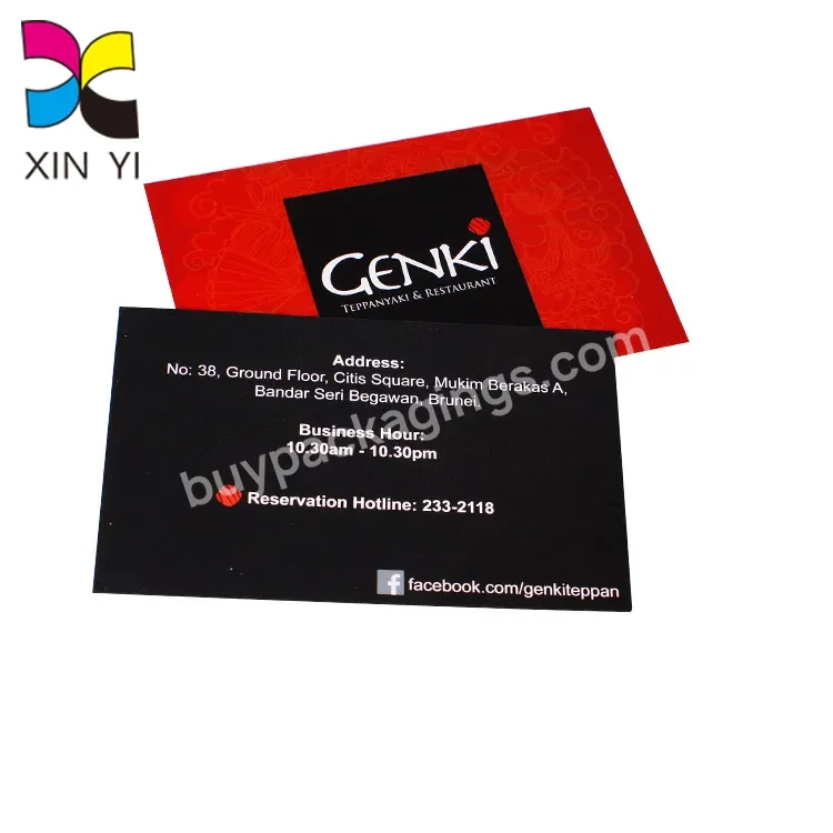 Hot Selling Excellent Quality Business Card Fancy Paper Business Card Printing