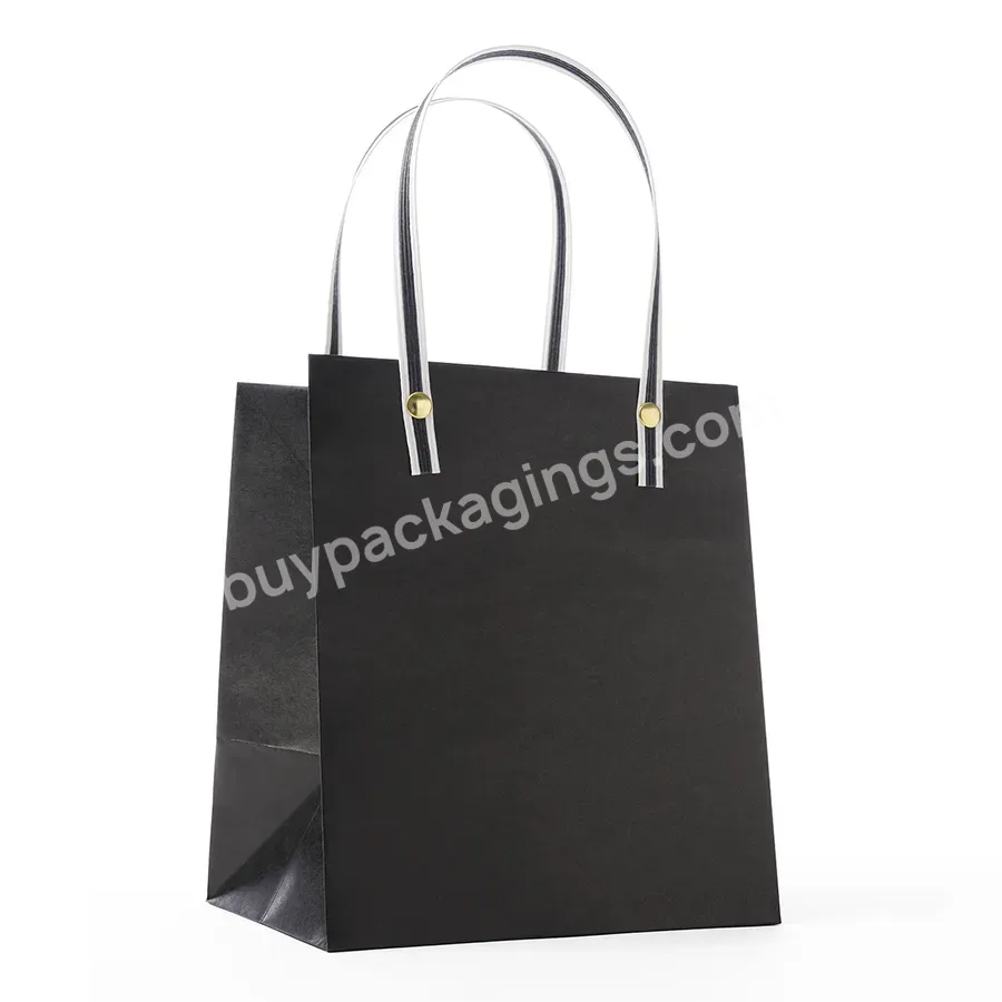 Hot Selling Factory Price Luxury Paper Sos Bag Customized Shopping Bag With Logo Print