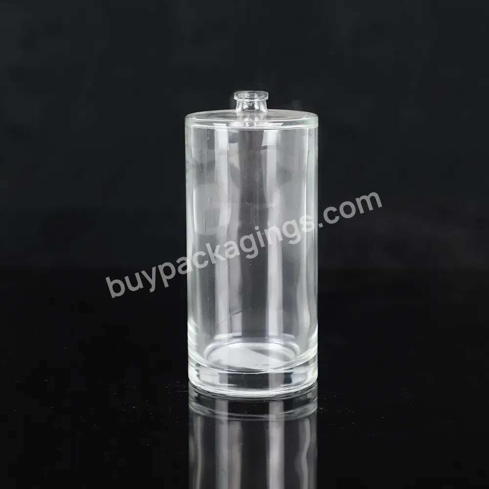 Hot Selling Frascos De Vidrio Para Perfume Clear 50ml 100ml Refill Botol Parfum Empty Glass Spray Perfume Bottle