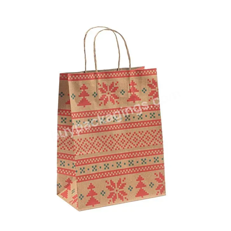 Hot Selling Grocery Brown Wedding Bags Paper Gift