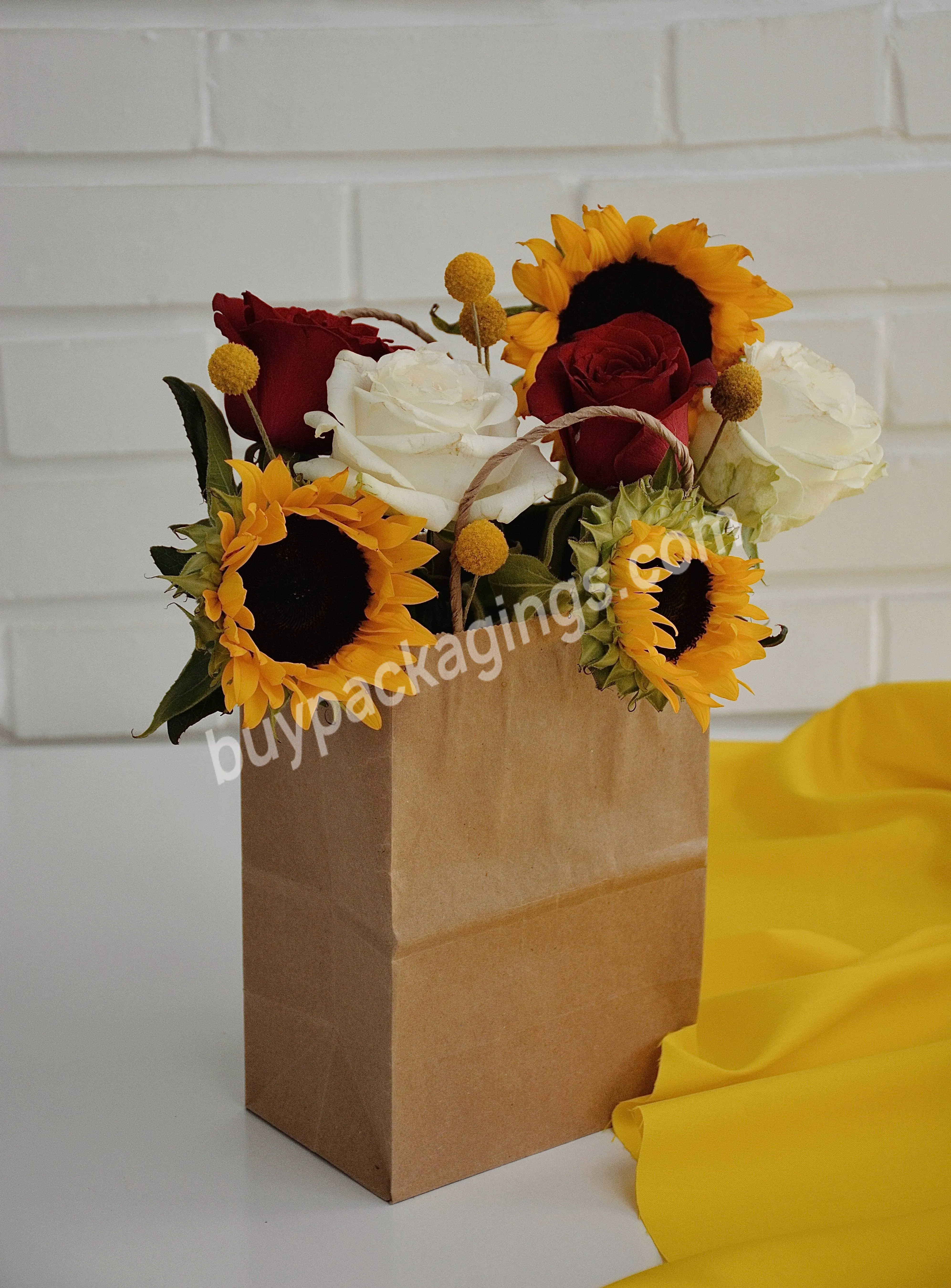 Hot Selling Grocery Recycle Paper Bag Gift