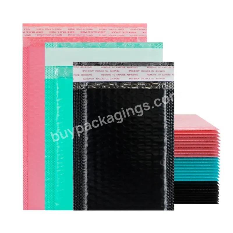 Hot Selling High-end Co Extrusion Customized Bubble Mailbox/plastic Bag/filled Envelope Transportation Supplier