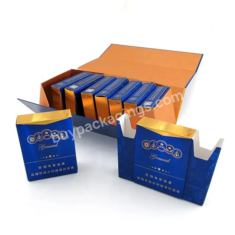 Hot Selling High Grade Cardboard Cigarette Box,Custom Paper Cigarette Case