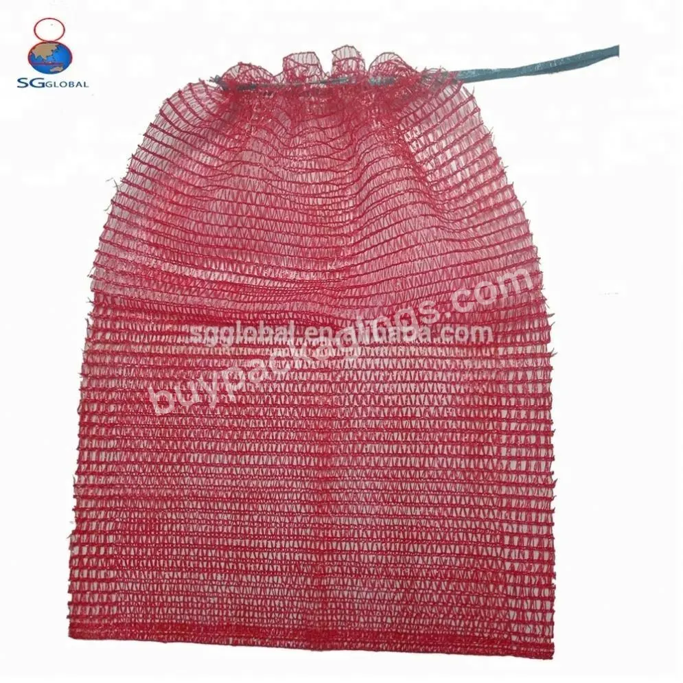 Hot Selling High Quality Fruits Vegetables Packing Sack Pe Raschel Mesh Bag For Potato Onion - Buy Raschel Mesh Bag,Raschel Mesh Bag Onion Potato Sacks For Vegetables,Onion Raschel Mesh Bag For Sale.