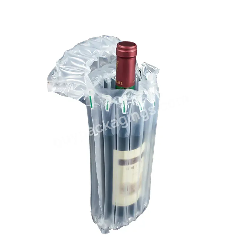 Hot Selling Nylon + Pe Air Column Wine Bottle Transparent Air Bag Protective Bags