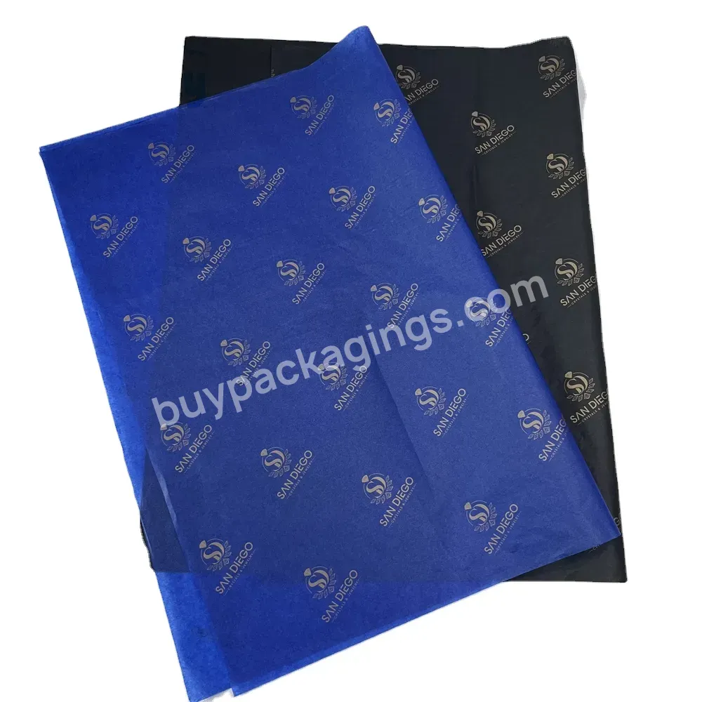 Hot Selling Personalized Wrapping Paper Luxury Boutique Waterproof Custom Tissue Paper With Logo - Buy Tissue Paper Packaging,Branded Tissue Paper,Custom Printed Tissue Paper.