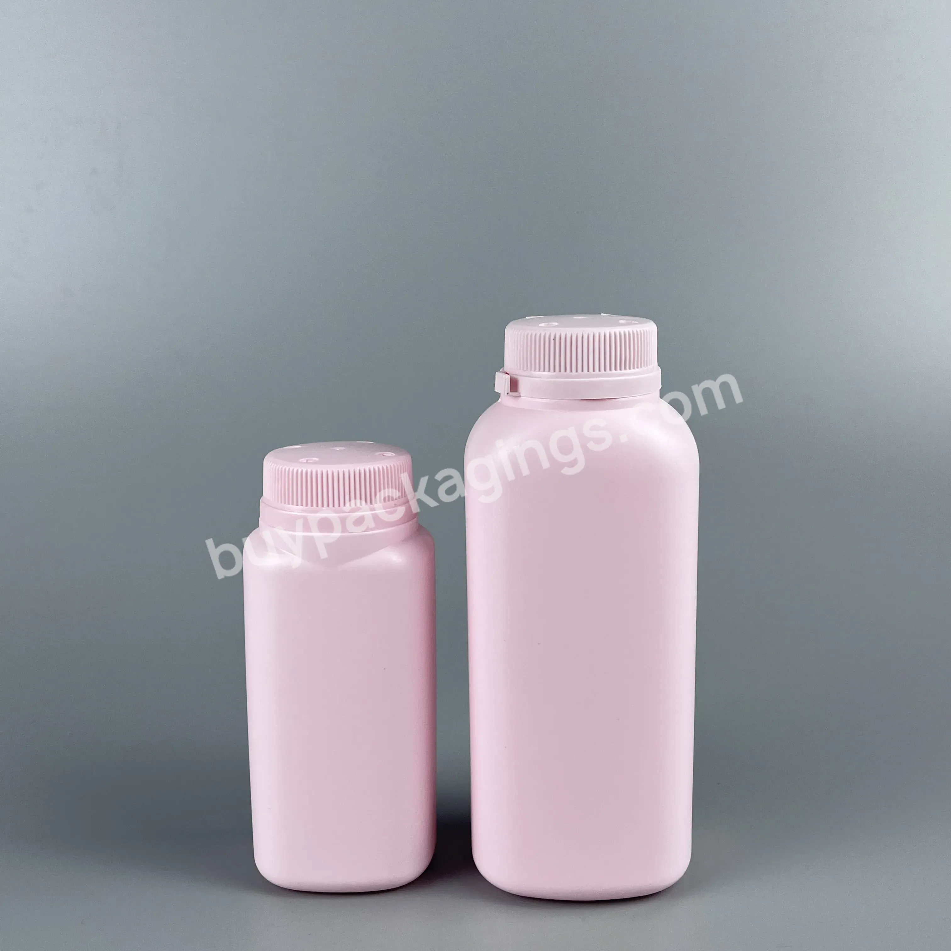 Hot Selling Plastic Dry Shampoo Powder Bottles Talcum Powder Cosmetic Packaging Squeeze Bottle Wholesale