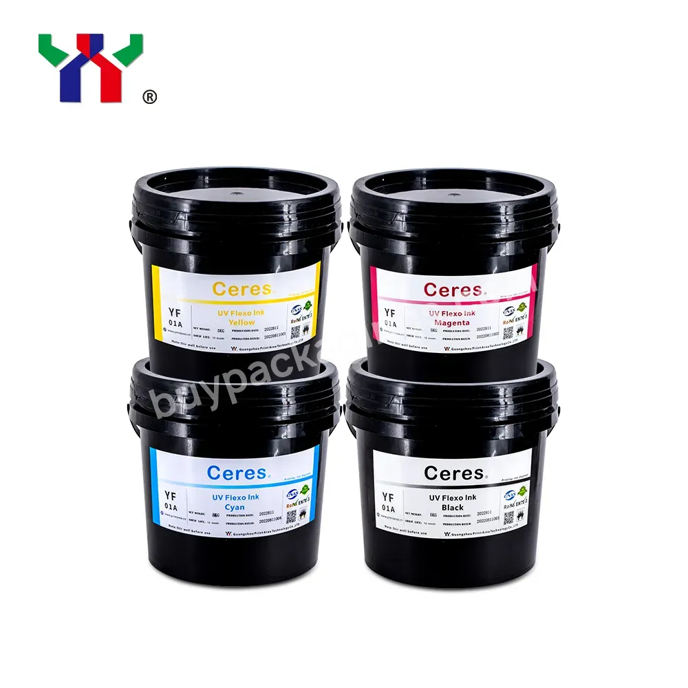 Hot Selling Product Ceres Uv Flexo Ink,Flexo Printing Ink Label/sticker Printing Ink Supplier