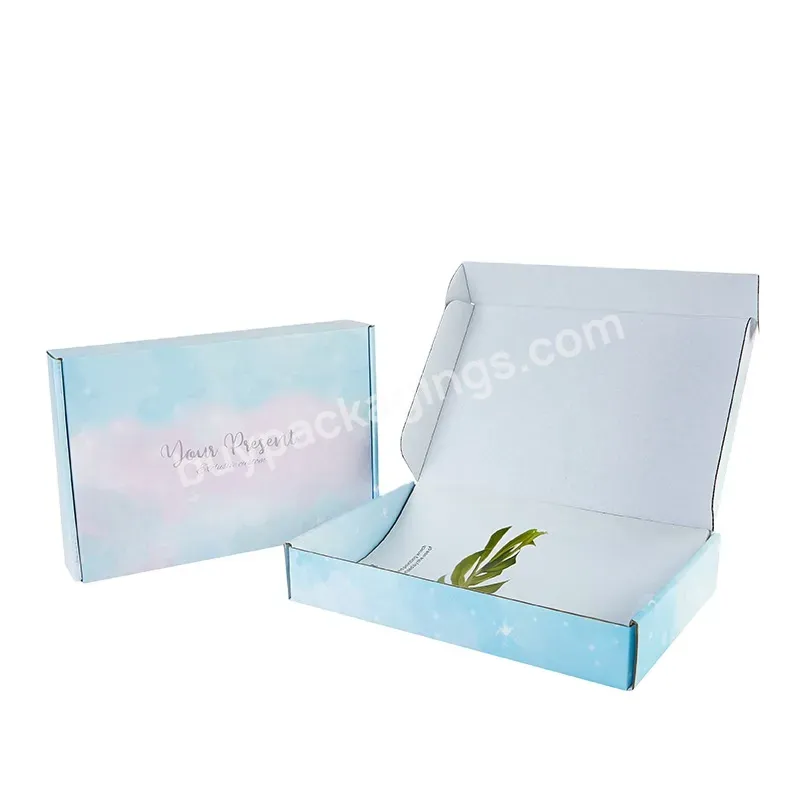 Hot Selling Products 2022 Paper Gift Box Hair Extensions Rigid Fashional Gift Paper Box With All Kinds Of Color Boxs