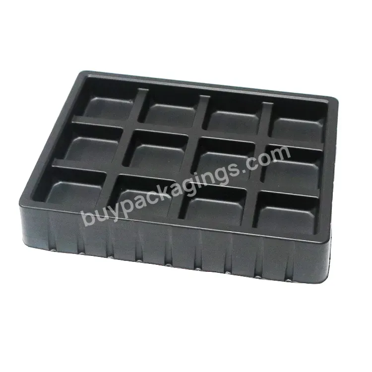 Hot Selling Ps Blister Tray/thermoforming Chocolate Tray/chocolate Plastic Trays Packaging