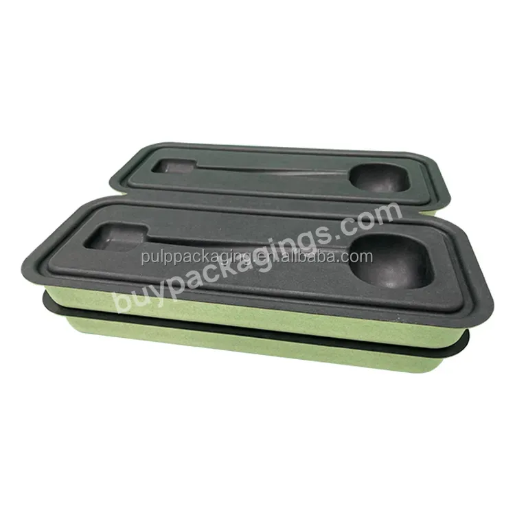 Hot Selling Pulp Box Oem Manufacture Custom Molded Pulp Box With Eco-friend Bagasse Material