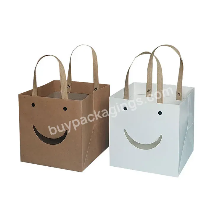 Hot Selling Recycled Custom Cardboard Luxury Gift Paper Bags And Boxes With Handle For Shopping Bag Wholesale