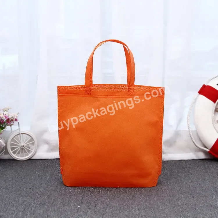 Hot Selling Reusable Natural Eco-friendly Recycled Cotton Tote Shopping No Woven Bag With Cord Handle