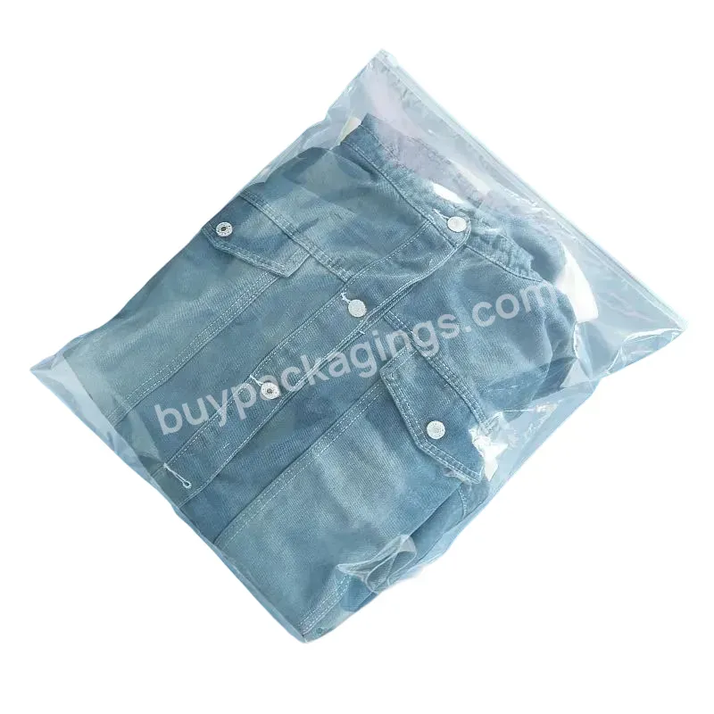 Hot Selling Reusable Sealed Waterproof Transparent Pvc Plastic Zipper Bag For Packaging