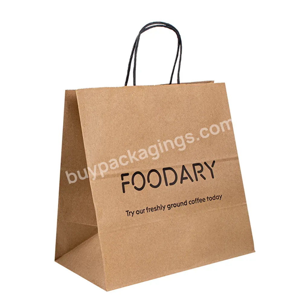 Hot Selling Shopping Kraft Promotional Paper Bags