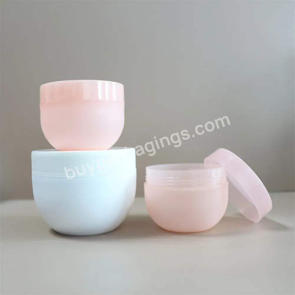 Hot Selling Skin Care Body Butter Packaging Container Double Wall 50g Pp Plastic Cream Jar