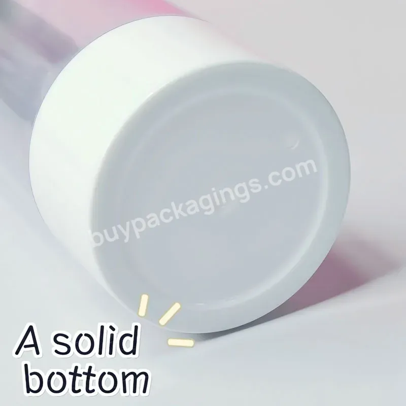 Hot Selling Transparent Plastic As Night Repair Facial Cream Toner Container Empty 120ml Airless Bottle