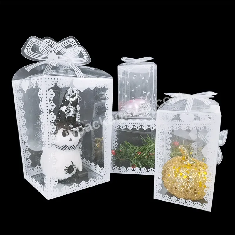 Hot Selling Transparent Waterproof Clear Pvc Boxes Packaging Small Plastic Box Storage For Food/jewelry/candy/gift/cosmetics