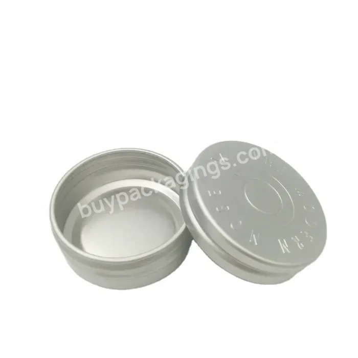 Hot Selling Wholesale 30g 50g 100g Screw Top Metal Containers Aluminum Jar Tin Can With Lids