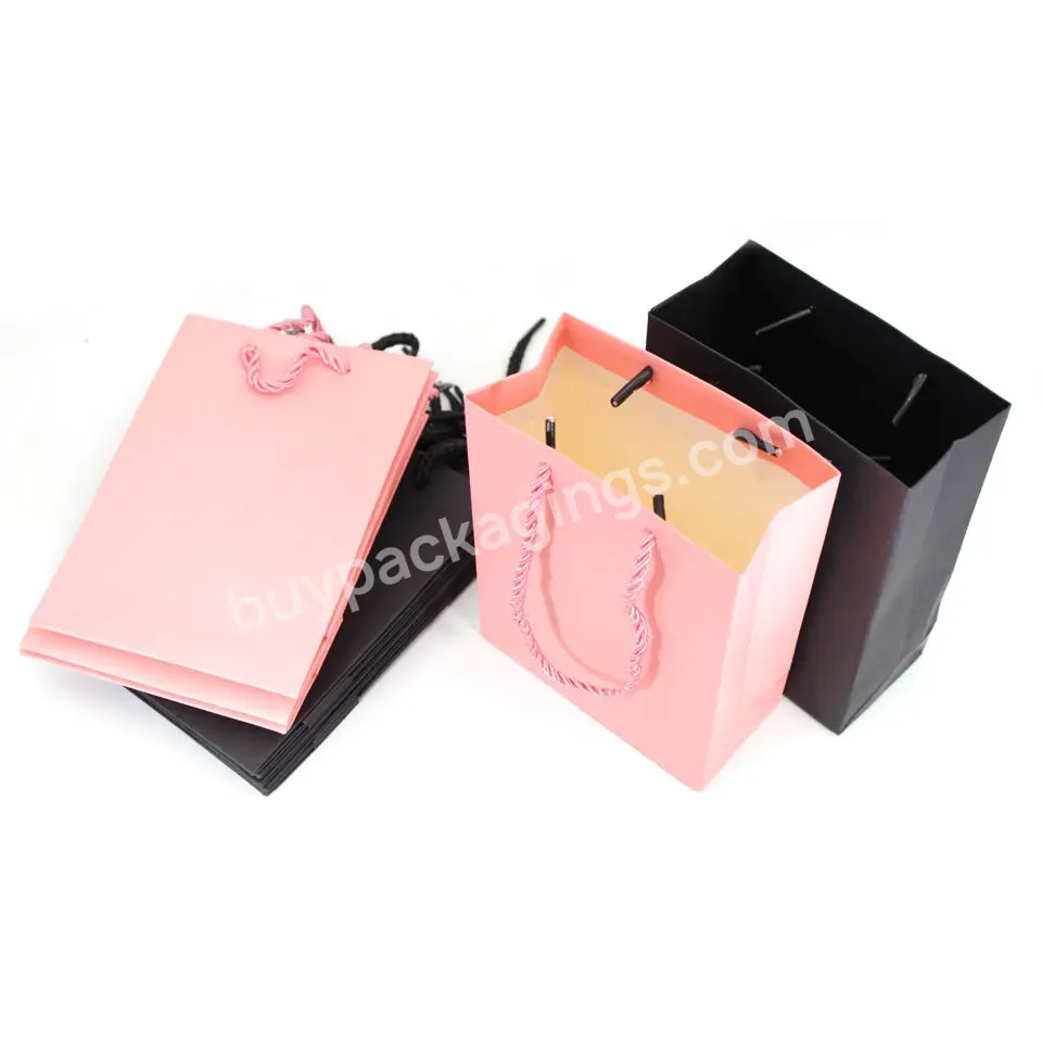 Hot Selling Wholesale Custom Gift Garment Paper Shopping Bags With Logo Print