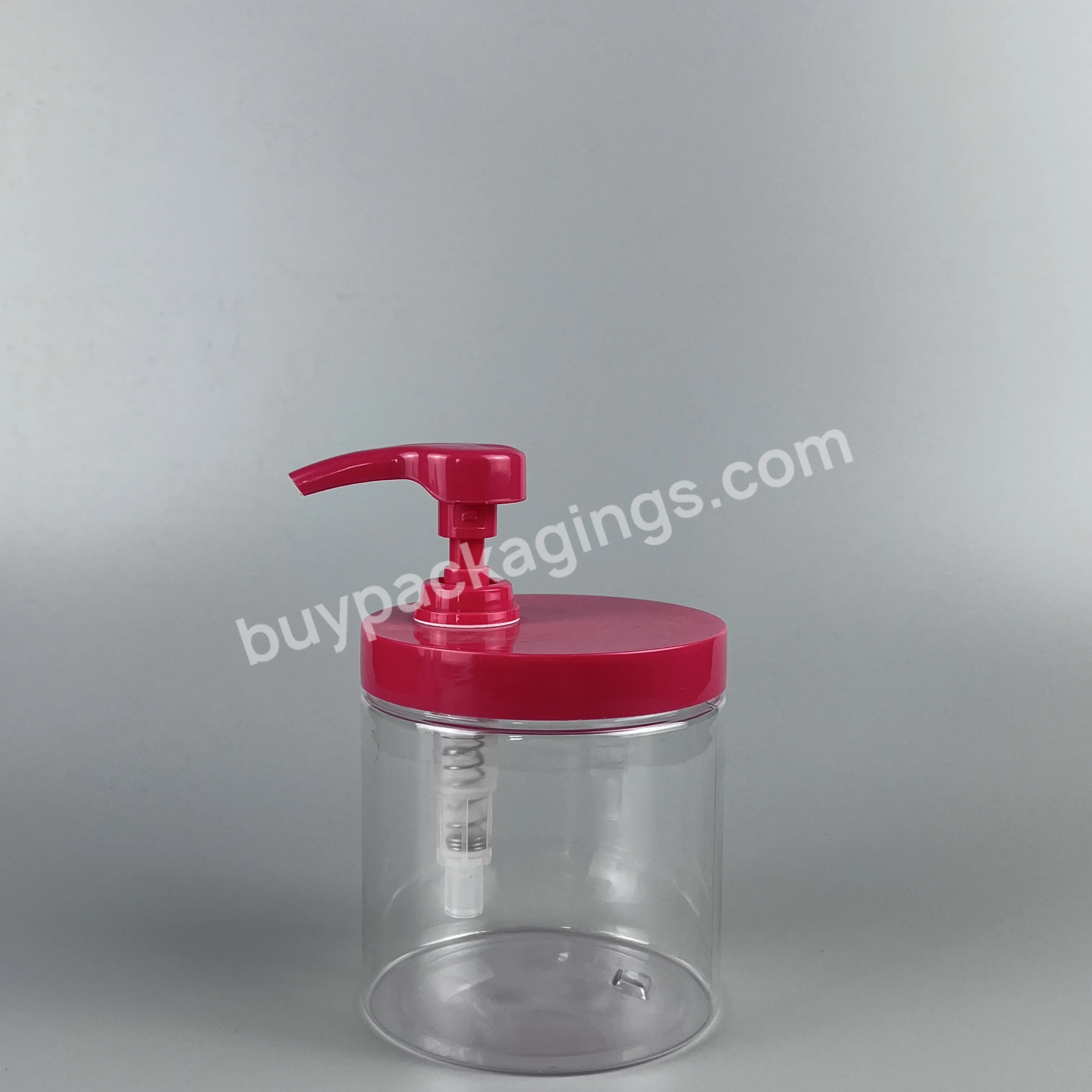 Hot Selling Wholesale Custom Large Size Plastic Shampoo Press Bottles Wide Mouth Press Bottles Packaging