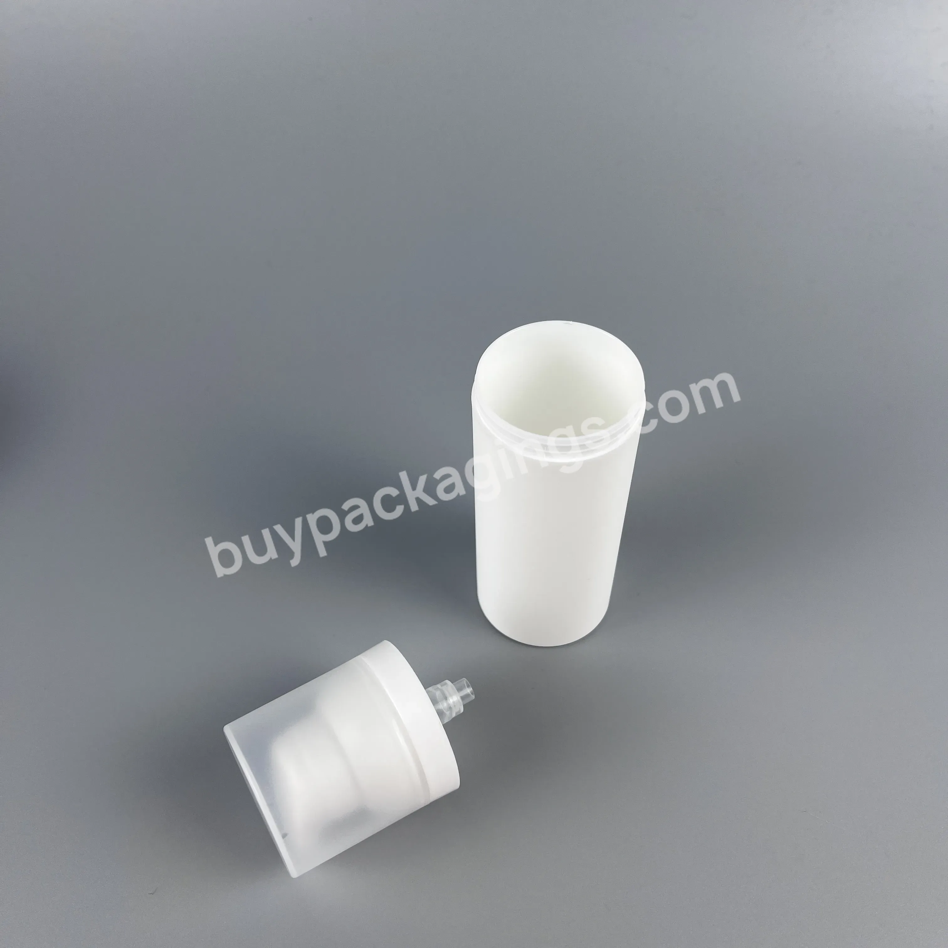 Hot Selling Wholesale Empty Plastic Powder Bottles Lotion Skin Care Cosmetic Packaging With Airless Pump