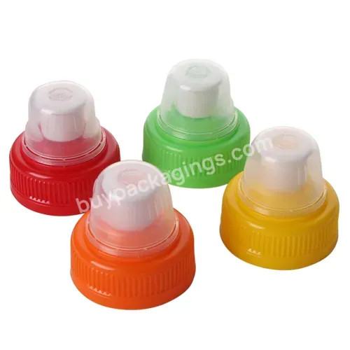 Hot Summer Plastic Flip Top Cap Sport Water Bottle Cap 28mm 38mm